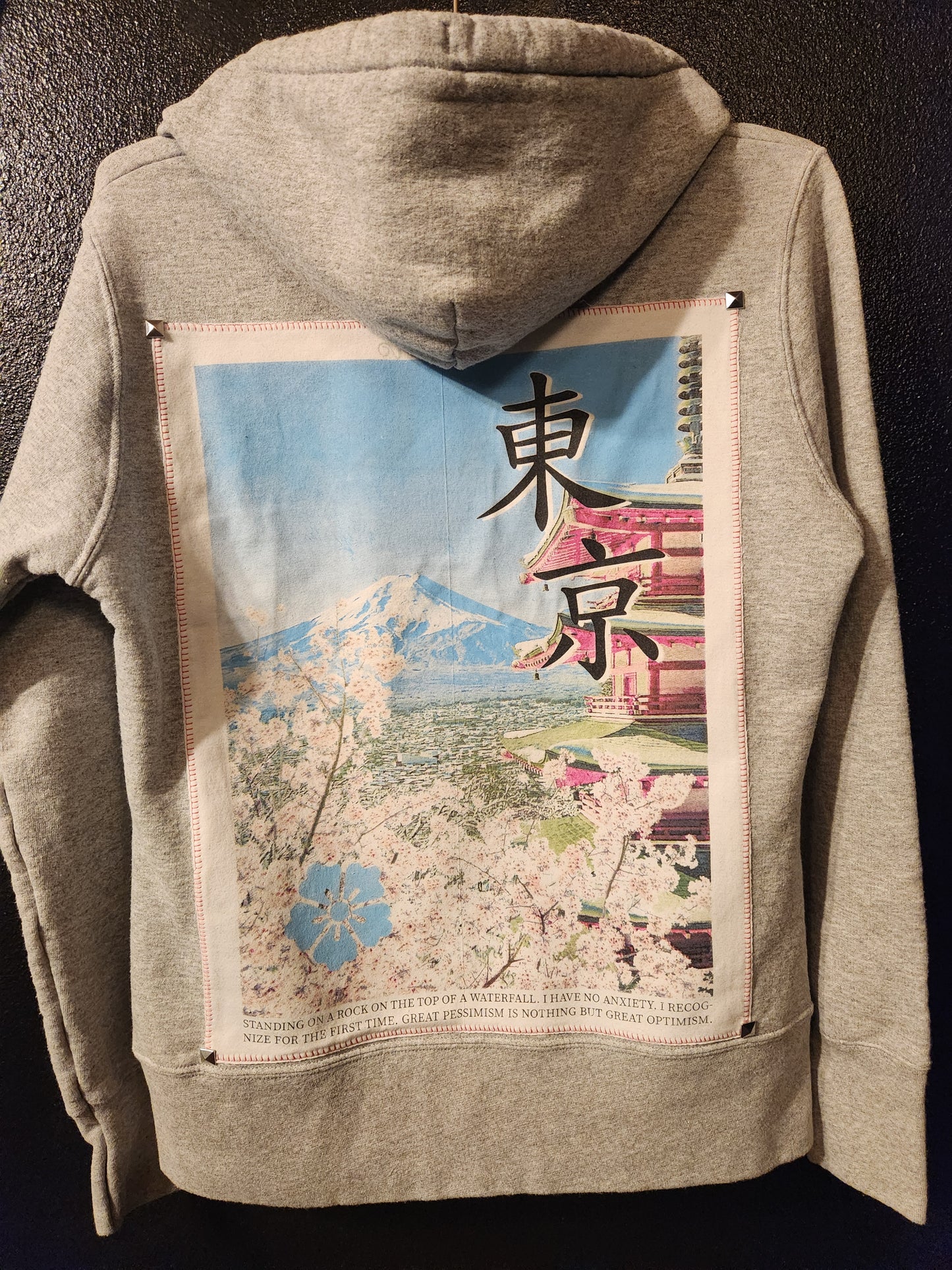 Zen zip up hoodie