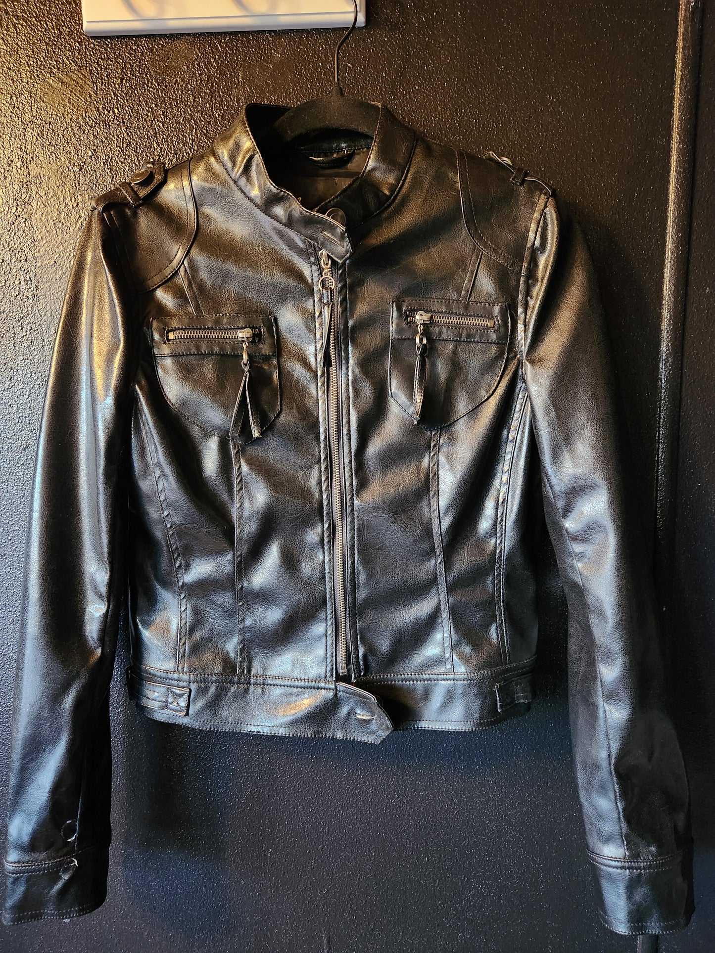 "We Should All Be Feminists" motorcycle jacket