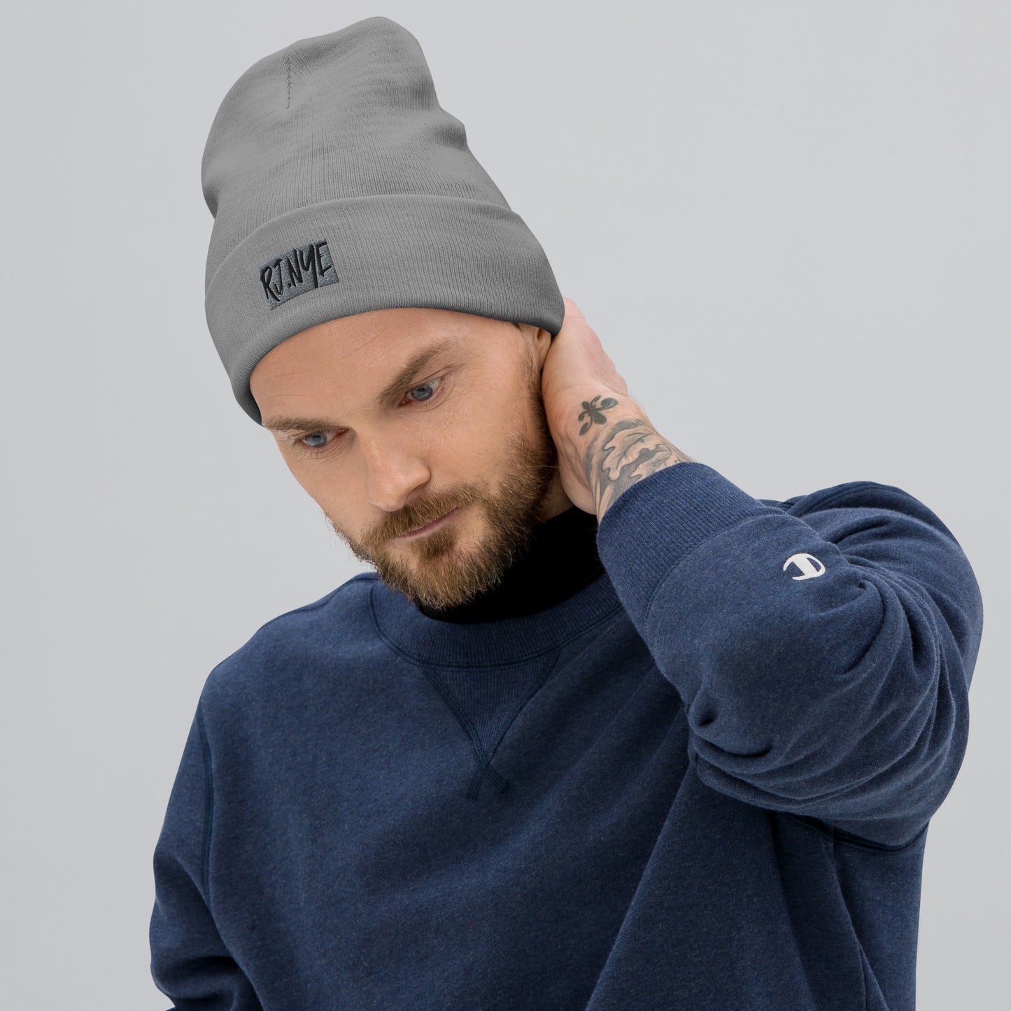 RJ.NYE Embroidered Beanie