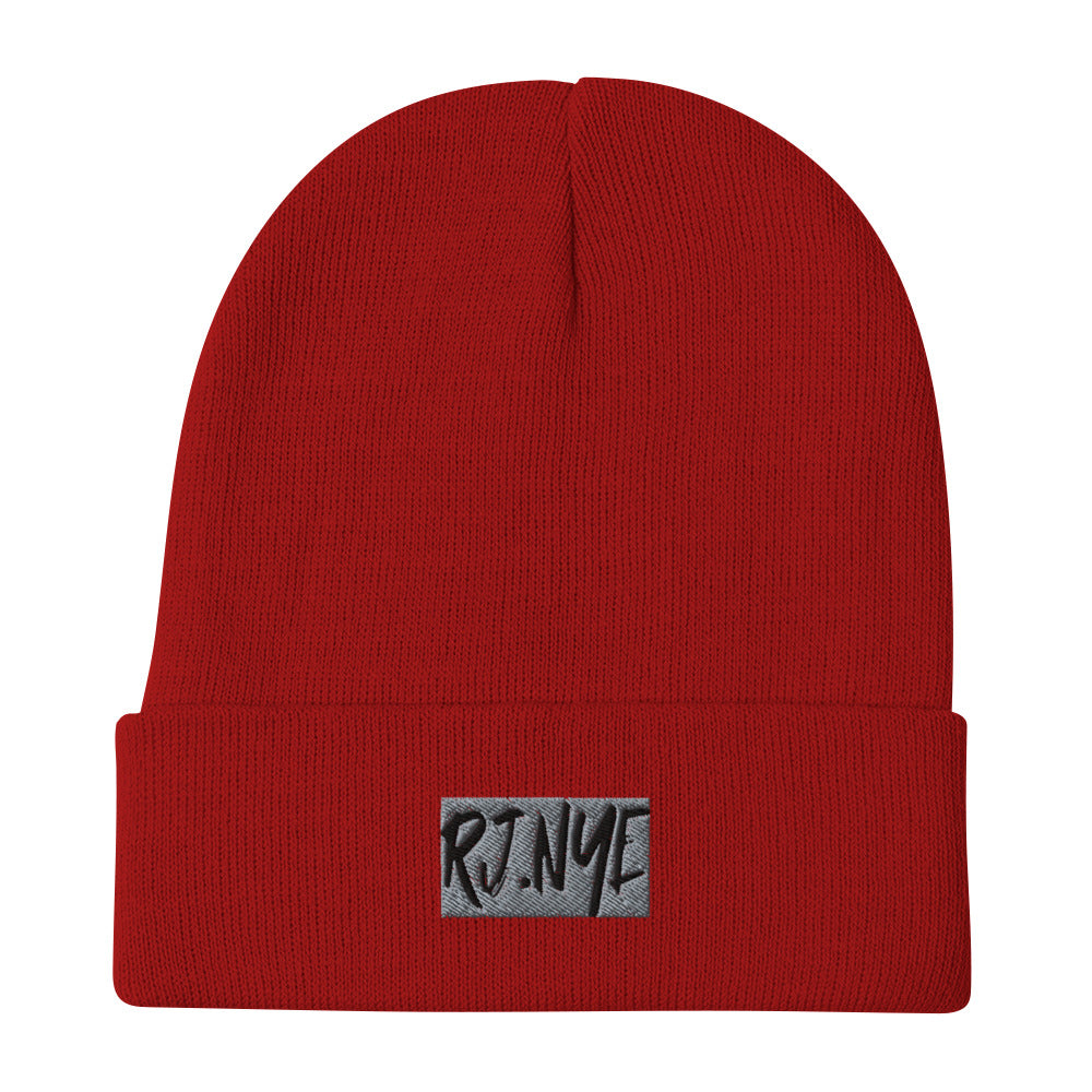 RJ.NYE Embroidered Beanie
